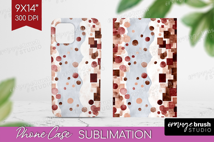 Abstract Phone Case PNG - Modern Texture Case PNG