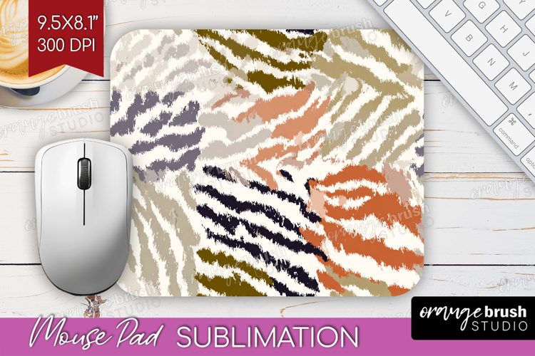 Abstract Mouse Pad Sublimation - Modern Texture Mousepad PNG