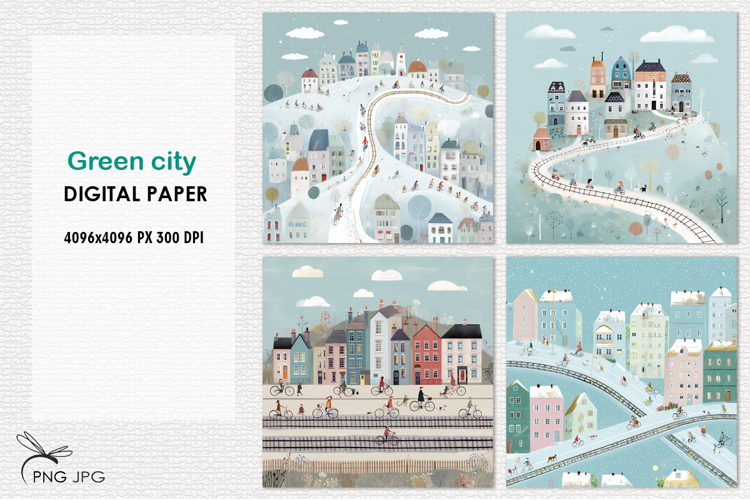 The Green City digital paper