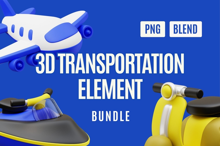 Colorful Vehicle Icons for Travel & Mobility Design