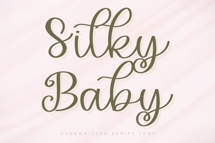 Silky Baby - Handwritten Script Font