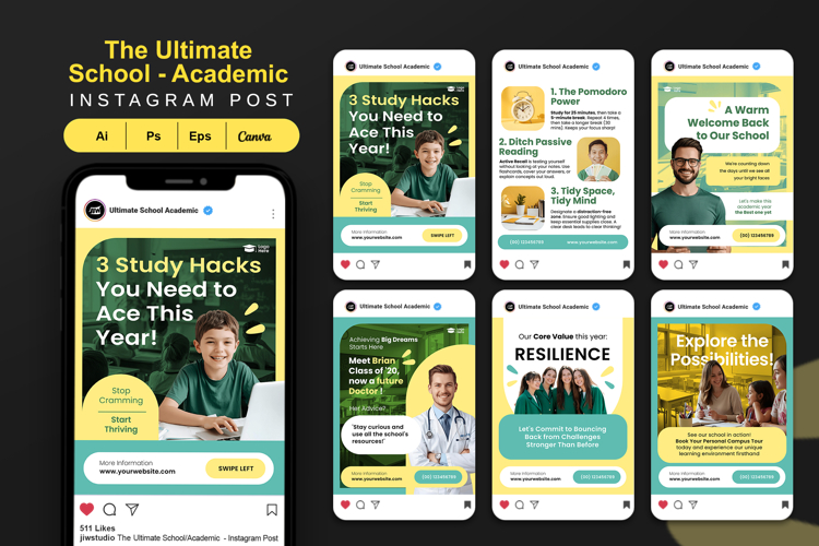 The Ultimate School/Academic - Instagram Post