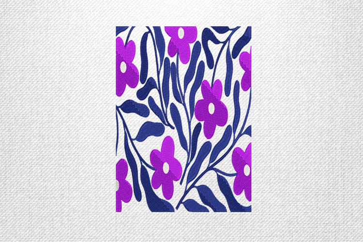 Leaf Embroidery Image 7