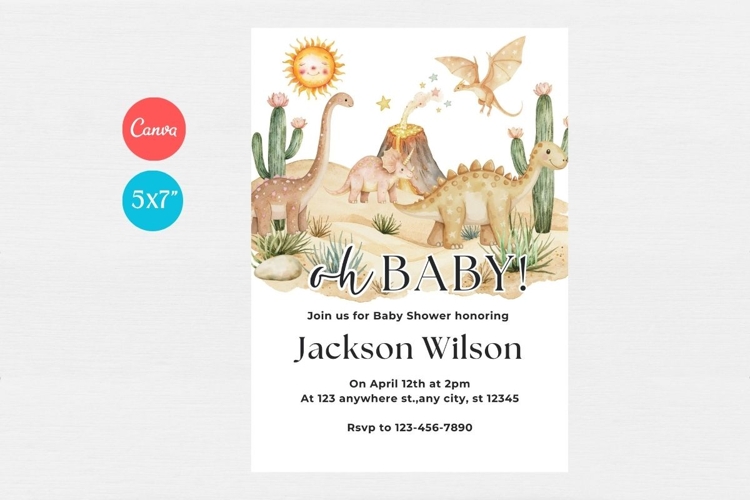 Baby Shower Invitation Template 276