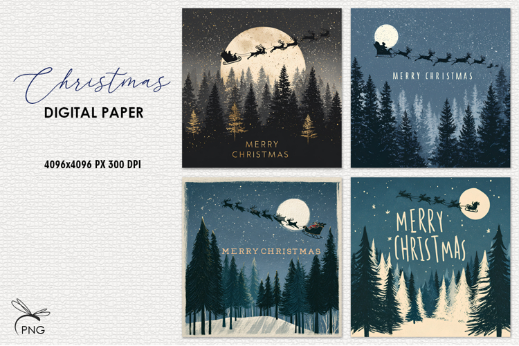 Christmas Background Clipart Image 21
