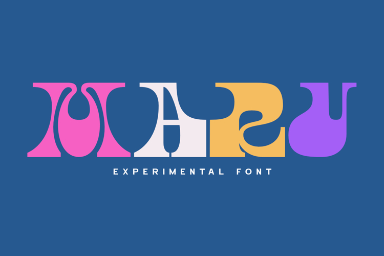 Maru - Experimental Font