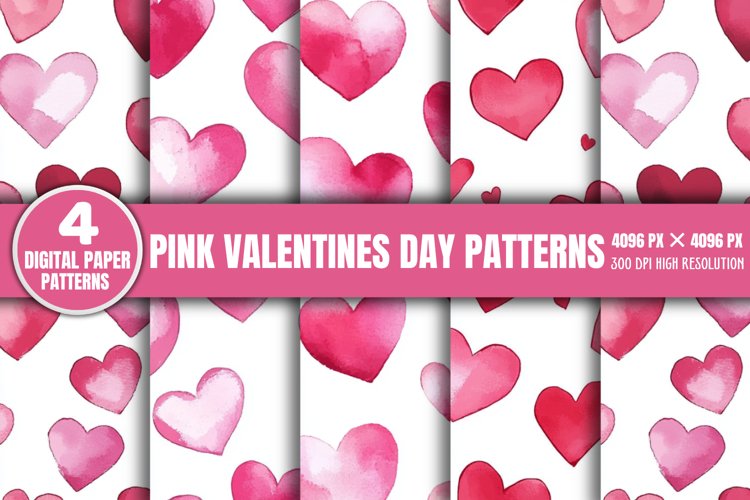 Valentine Scrapbook Paper Image 19