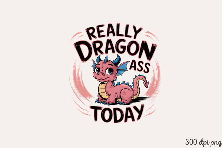 Cute Dragon Clipart Image 9