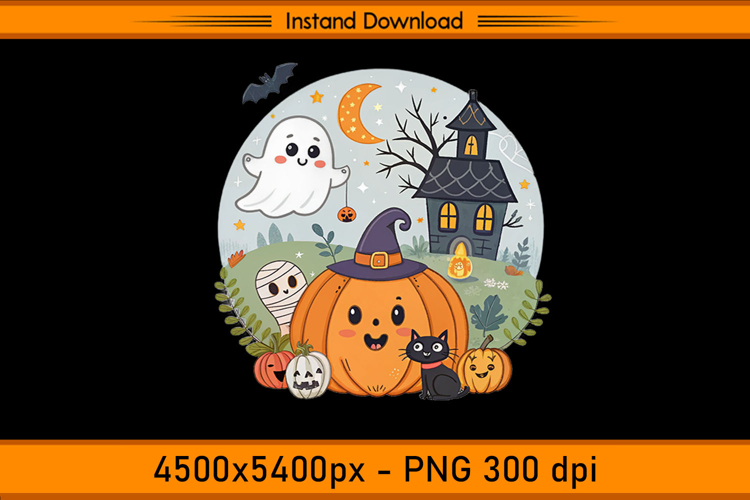 Haunted House Illustration Image 13