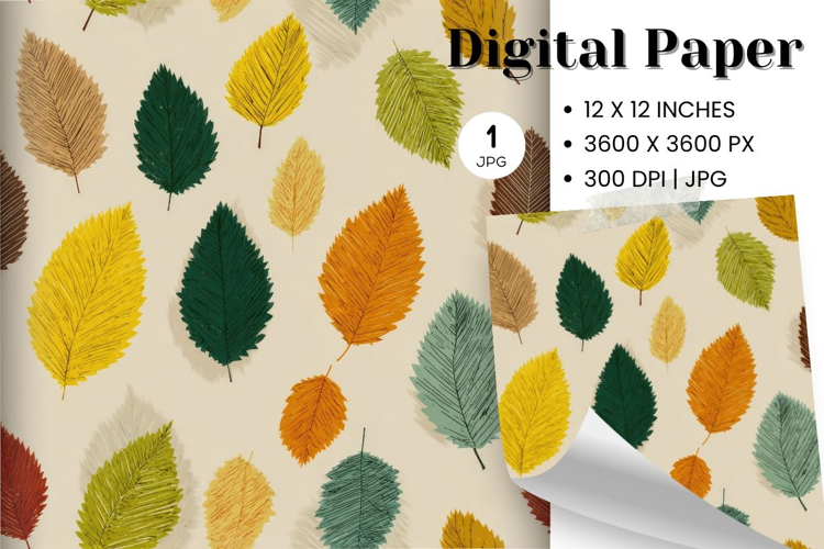 Leaf Fall Autumn Background Wallpaper Pattern_9