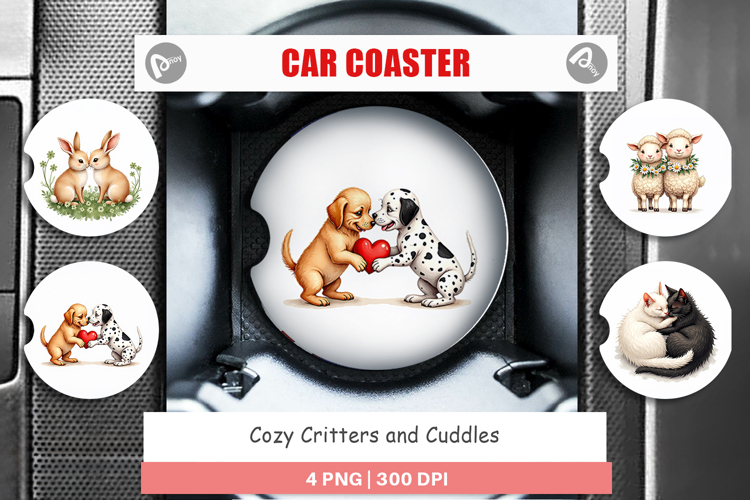 Cozy Critters   Cuddles Car Coaster