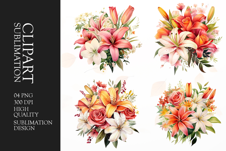 Flower Bouquet Clipart