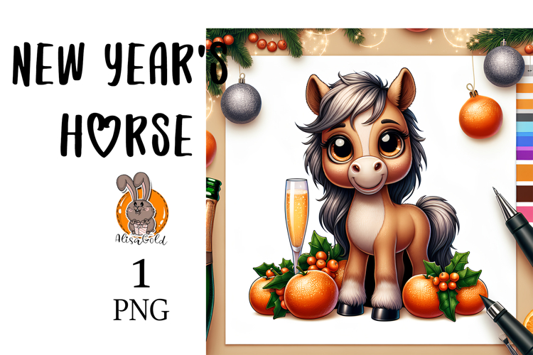 New Years horse