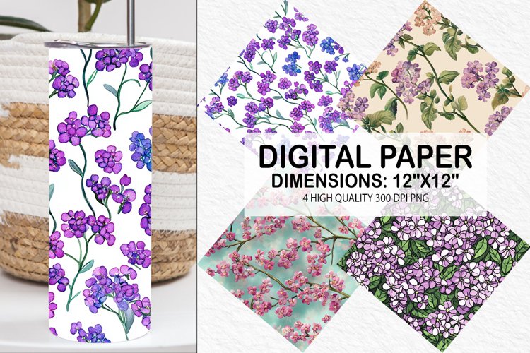 Floral Seamless Pattern Image 14