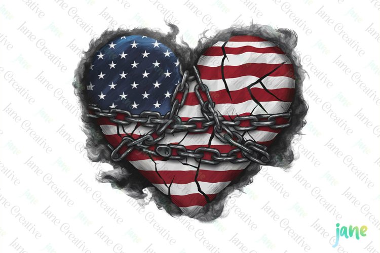 American Flag Clipart Image 22