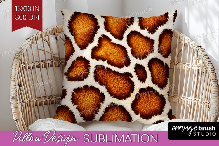 Animal Print Pillow Sublimation - Animal Skin Pillow Cover