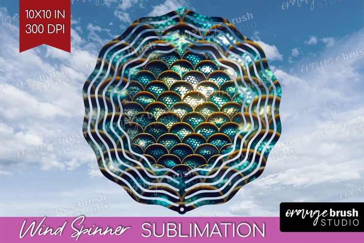 Animal Print Wind Spinner Sublimation PNG - Animal Skin