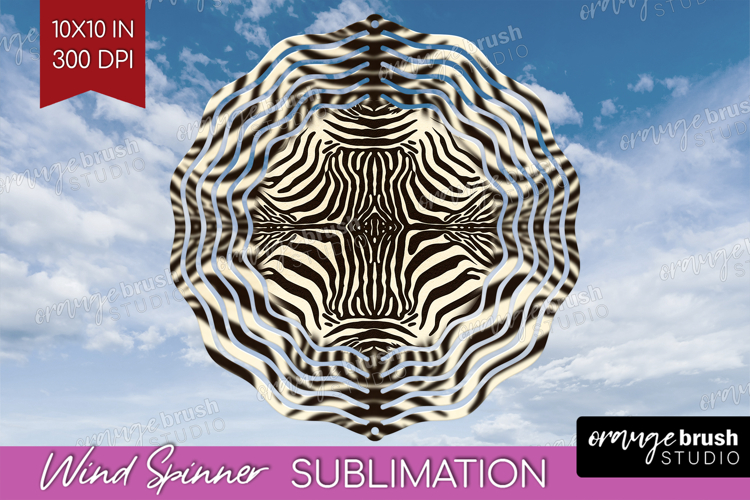 Animal Print Wind Spinner Sublimation PNG - Animal Skin