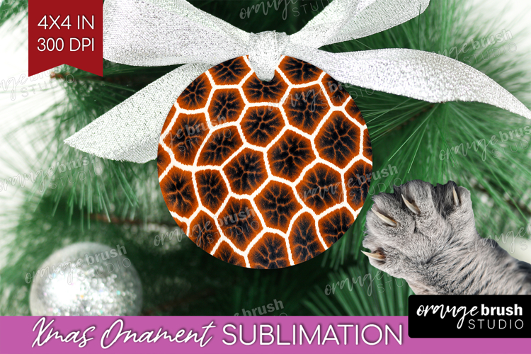 Animal Print Ornament PNG - Animal Skin PNG Sublimation