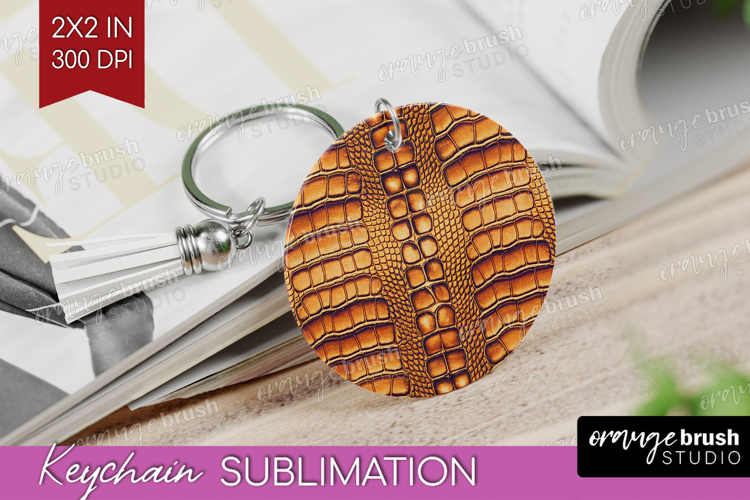 Animal Print Keychain PNG - Animal Skin Keychain Sublimation
