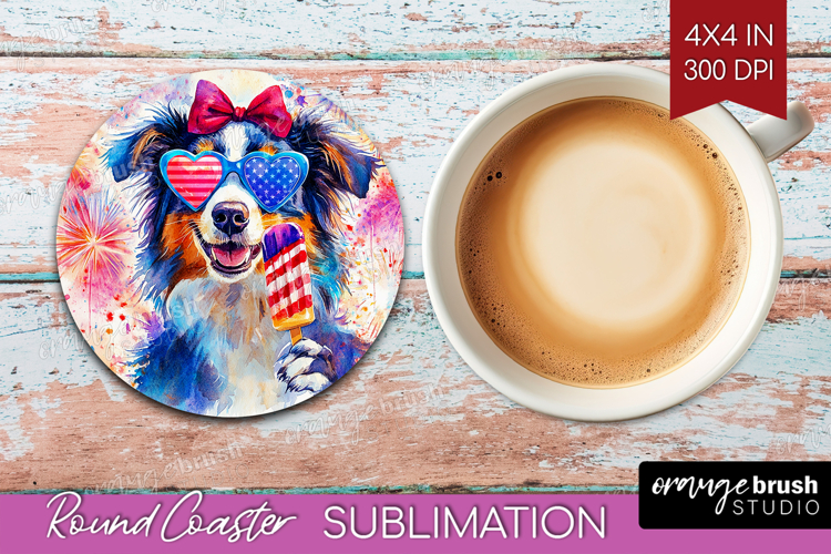 Australian Shepherd Clipart Image 3