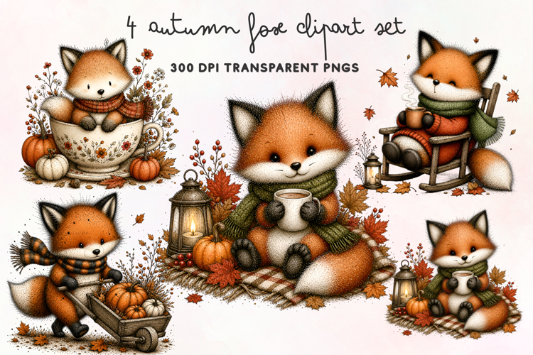 Woodland Animal Clipart Image 6