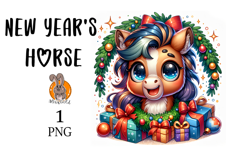 New Years horse