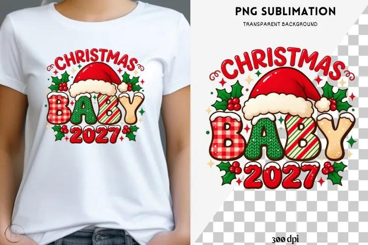 Family Christmas png design for T-shirts