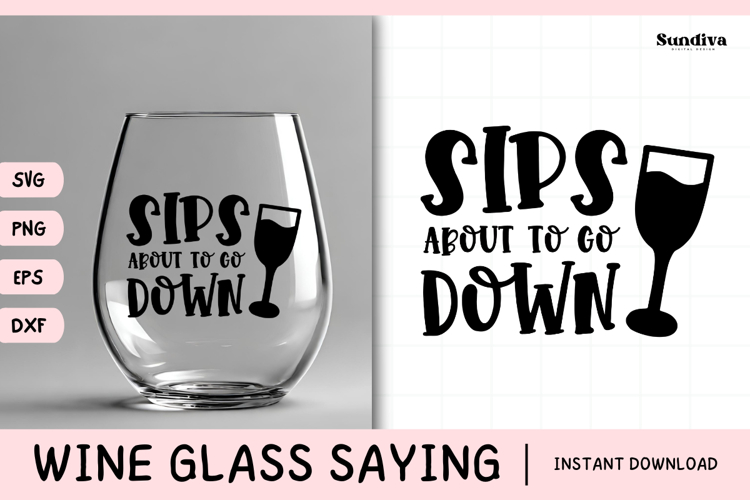 Wine Tumbler Svg