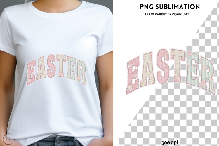 Easter cottage core png design for T-shirts