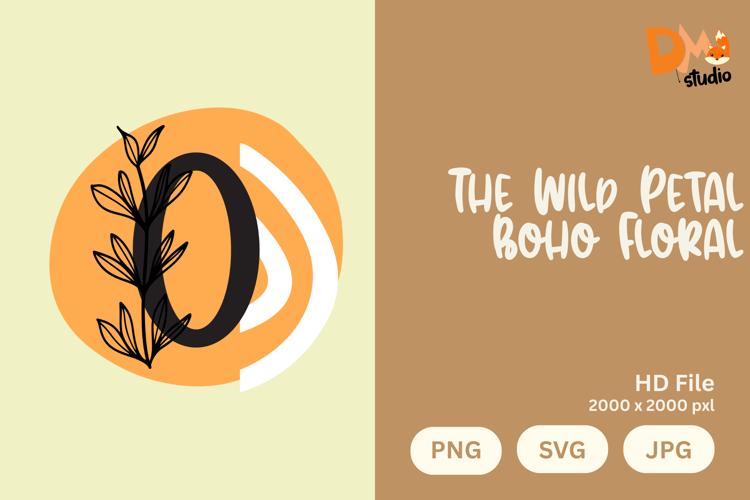 Wild Flower Svg Image 22
