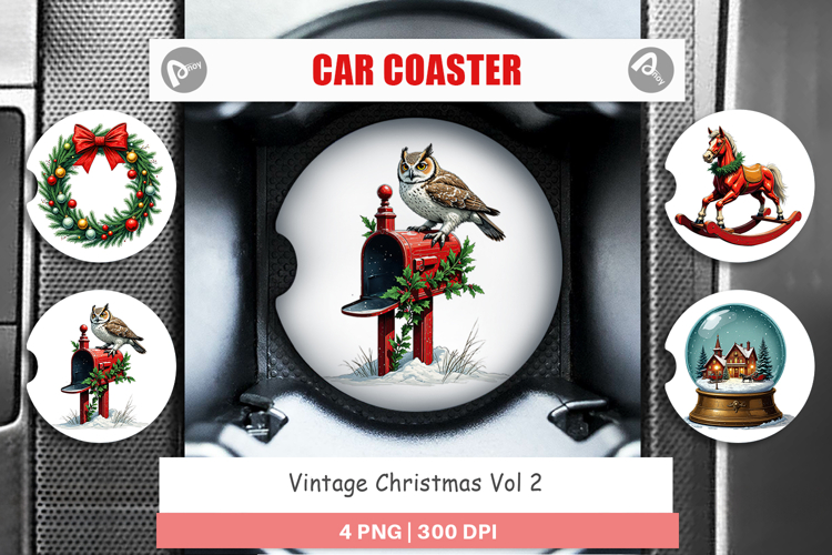 Vintage Christmas Clipart Image 17