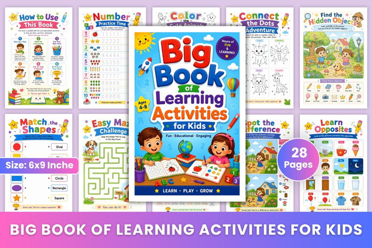 Big Book of Learning Activities for Kids