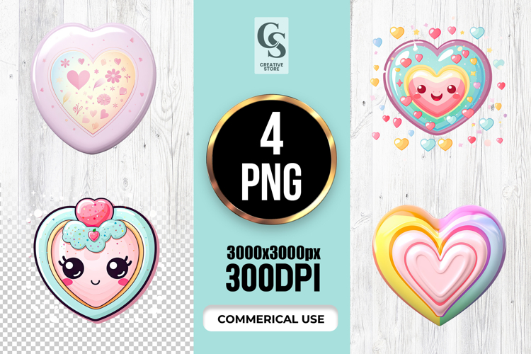 Cute Heart Clipart Image 4