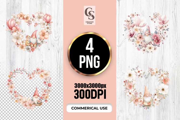 Cute Gnome Clipart Image 10