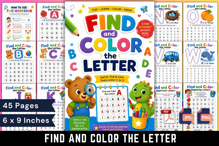 Find and Color the Letter