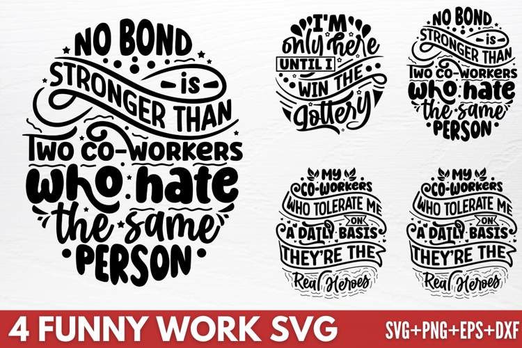 Funny Work SVG example image 1