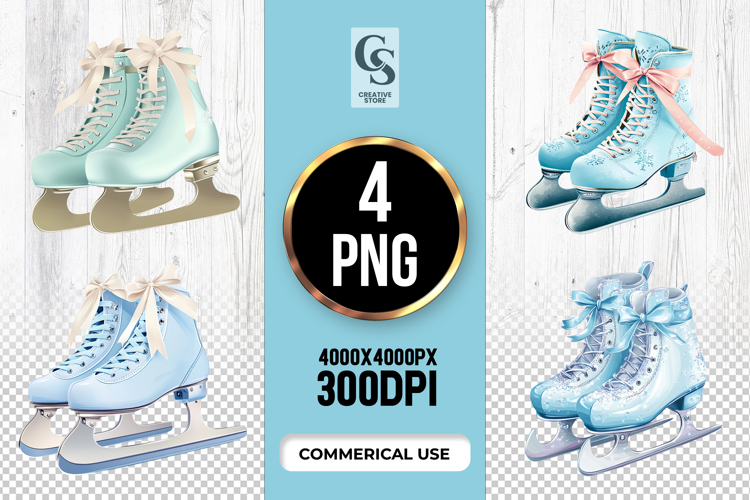 Ice Skating Clipart Image 7