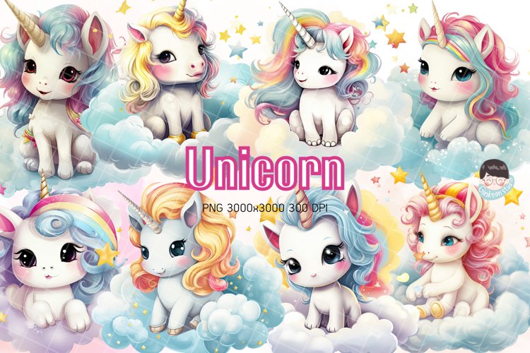 Unicorn Clipart Image 17