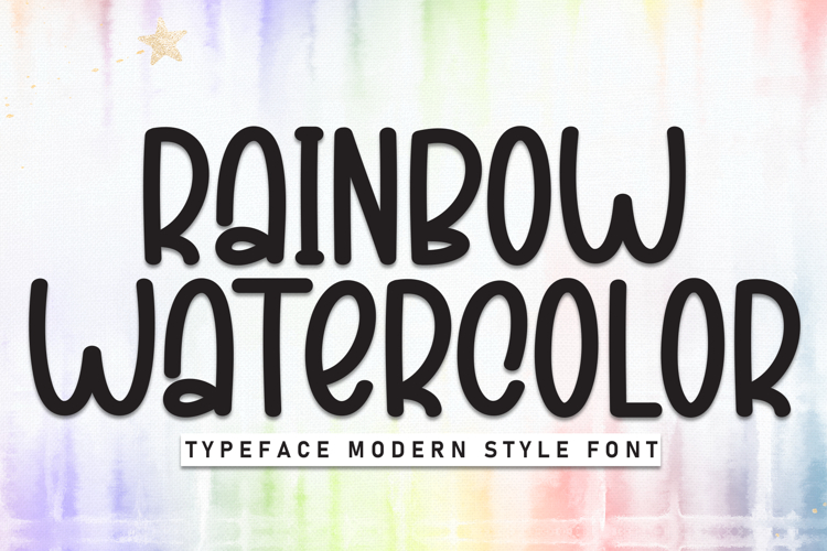 Rainbow Font Image 12