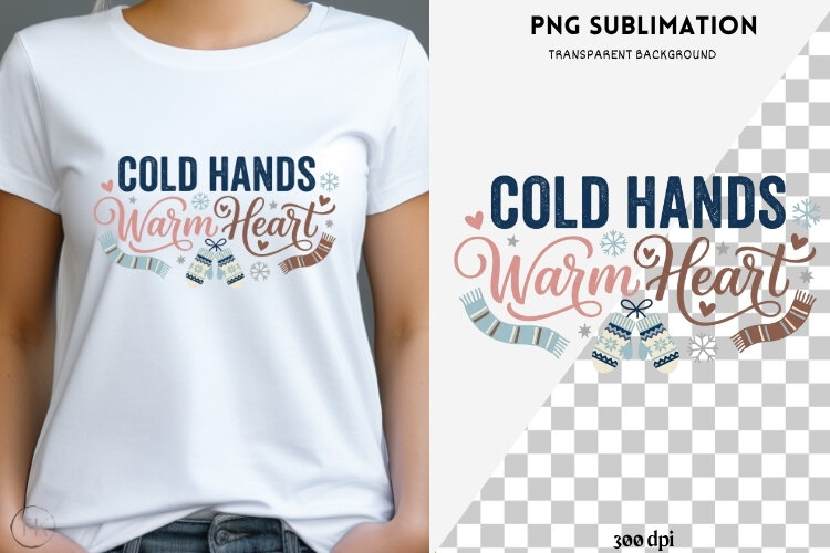 Winter phrases png design for T-shirts example image 1