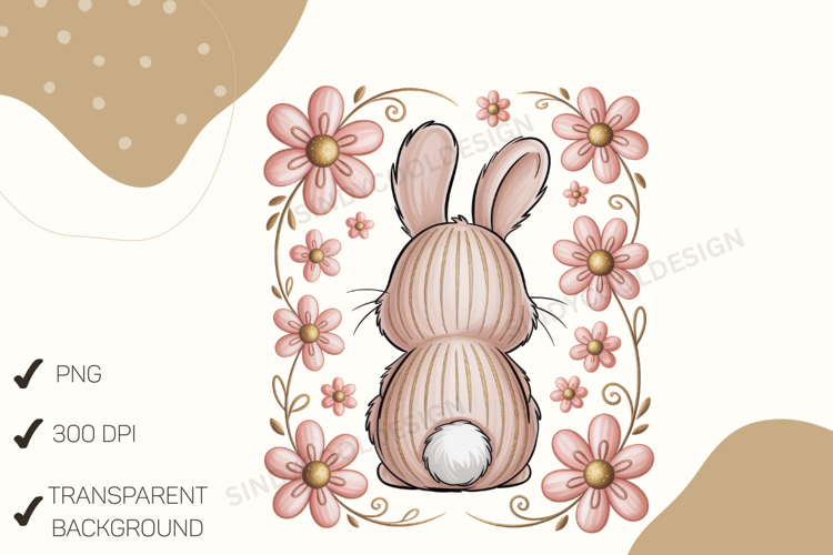 Rabbit Flower Bunny Easter