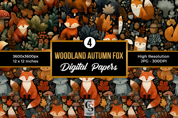 Woodland Animals Clipart