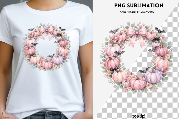 Pastel Halloween png design for T-shirts