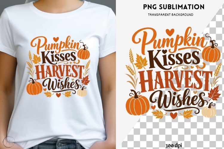 Autumn phrase png design for T-shirts