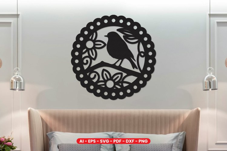 Laser Cut Wall Art Decoration example image 1