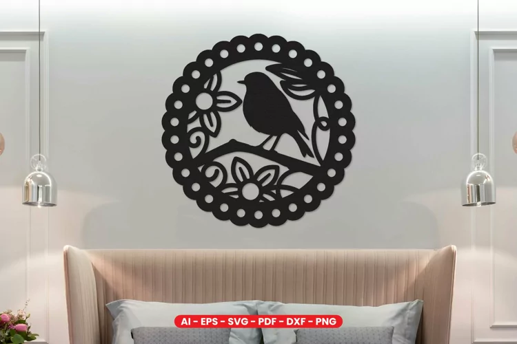 Laser Cut Wall Art Decoration
