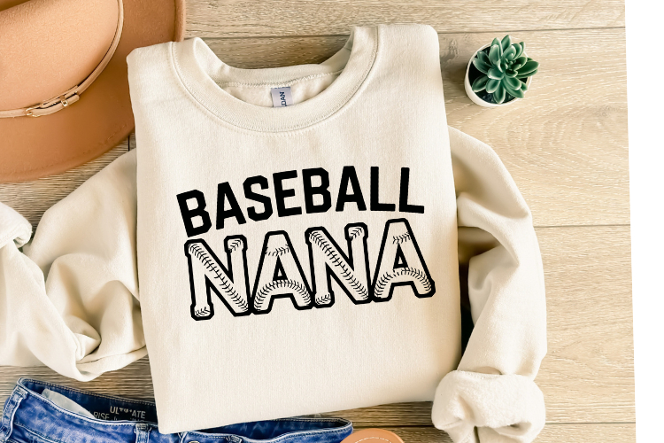Baseball Nana Svg Image 8