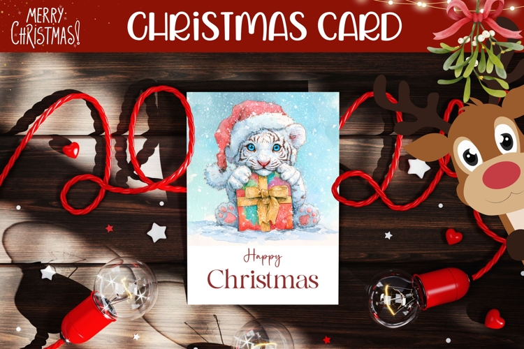 Christmas Card Template Image 9