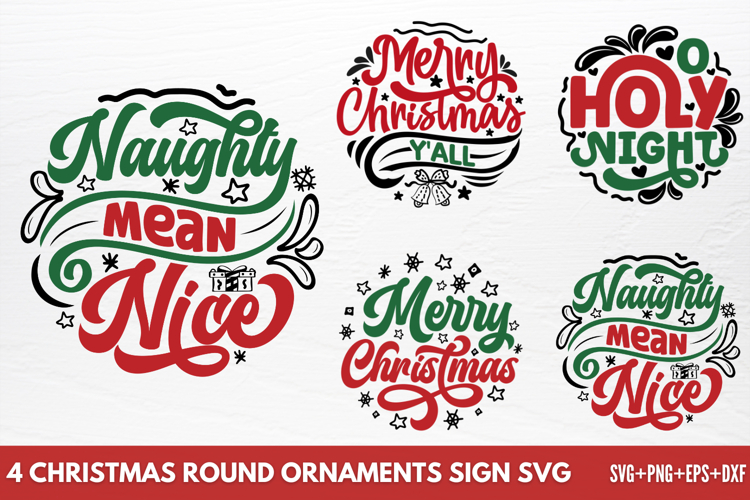 Christmas Ornaments Svg Image 2